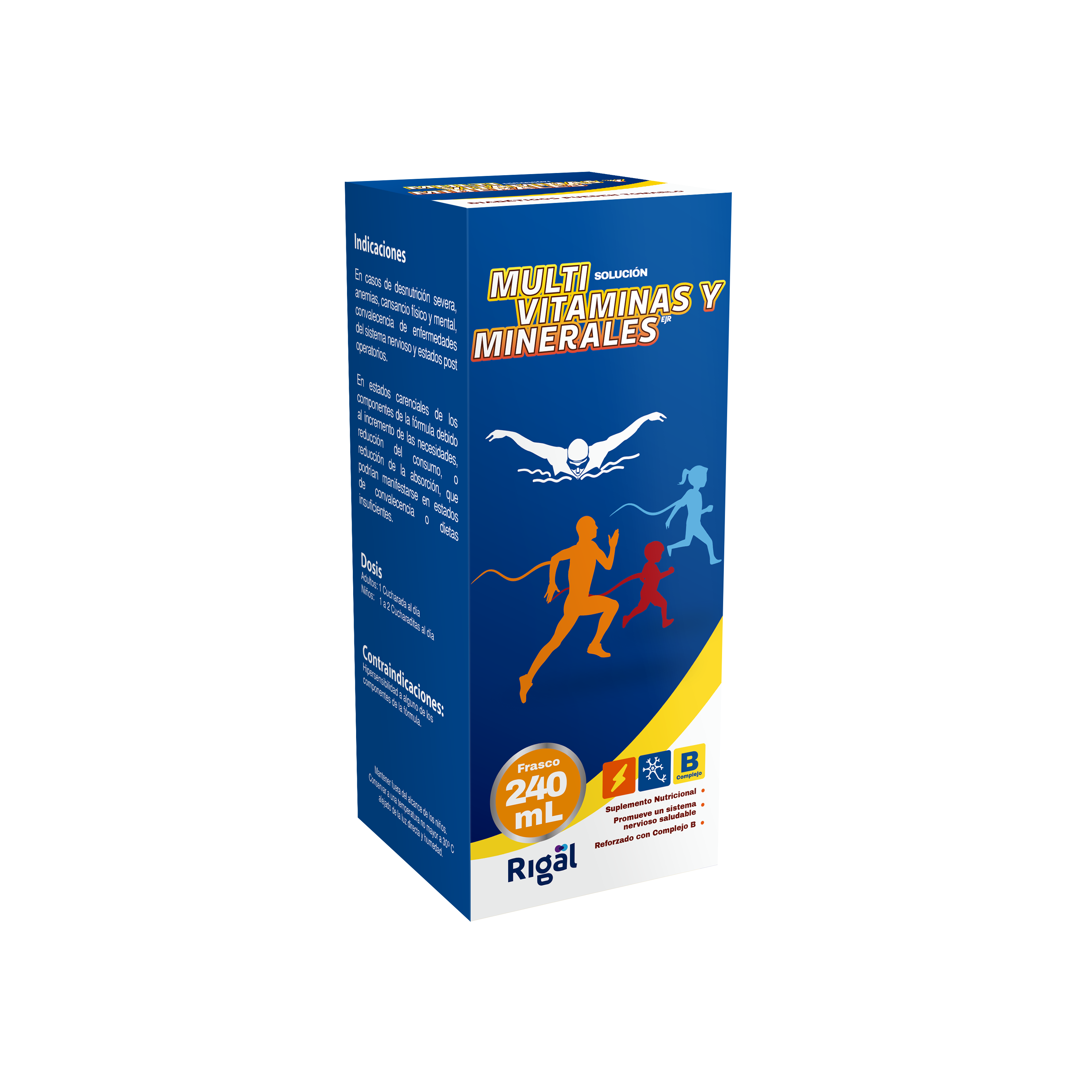 Multivitaminas y Minerales 240 mL